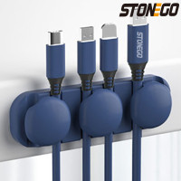 Силиконовый органайзер для кабеля USB Stonego