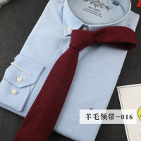 Новый классический серый черный однотонный полосатый клетчатый кашемировый шерстяной галстук 7 см для мужчин свадебные деловые повседневные Галстуки