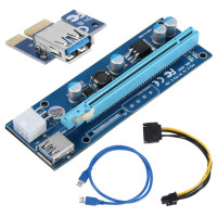 Кабель-удлинитель 60 см Usb 3,0 Pci-e, внешняя видеокарта для майнинга, 60 см, Usb 3,0, материнская плата Pci-e, компьютерные аппаратные кабели