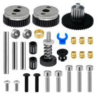 Детали для 3D принтера HGX-LITE-экструдер цельнометаллический закаленный стальной редуктор экструдер пла/ТПУ для фотографий/фотографий V2