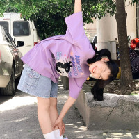 韓版超好看可愛卡通貓咪字母短袖T恤女夏季寬鬆溫柔風百搭上衣潮