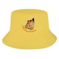 Панама в стиле унисекс, занятая «нечем», шляпа от солнца, в стиле хип-хоп, с рисунком оранжевой кошки, для рыбалки