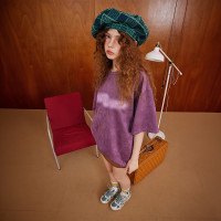 復古炒雪花字母短袖T恤女夏裝2023年新款美式寬鬆百搭半袖上衣ins