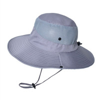 Панама Мужская сетчатая складная, модная шляпа от солнца, дышащая, для активного отдыха и походов, летняя, 2023