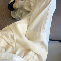 Jade Closet自留款推薦~年度爆款高腰顯瘦垂墜感休閒棉麻寬褲女