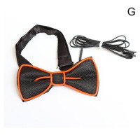 Мигающий светодиодный галстук-бабочка со светодиодной подсветкой