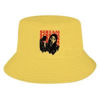 Панама с изображением крика из фильма красная Мужская Женская Рыбацкая кепка хип-хоп пляжные шляпы от солнца для рыбалки