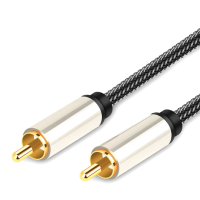 HIFI 5.1 Audio Cable Gold Plated Digital RCA To RCA Male Coaxial Coax Amplifer SPDIF Home Video TV Audio Cable Accessories