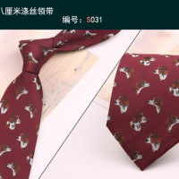 Модный галстук из полиэстера 8 см, зеленый однотонный Полосатый Галстук Пейсли для мужчин, Свадебный галстук для мужчин, аксессуары для делового подарка, оптовая продажа