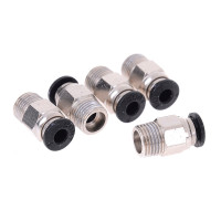 Пневматические разъемы PC4-01 пульт дистанционного управления для V6 J-head Bowden 1,75 мм ПТФЭ трубка Запчасти для 3D-принтера БЫСТРОРАЗЪЕМНАЯ муфта фитинги Hotend деталь