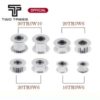 Шкив ГРМ GT2, зубчатый шкив 16/20, отверстие 3/5 мм, алюминиевые зубья шестерни, ширина 6/10 мм для I3 Ender 3 CR10, фотопринтер Reprap