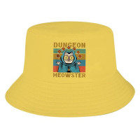 Dungeon Meowster, Панама унисекс, женская кепка от солнца в стиле хип-хоп для рыбалки, модный дизайн