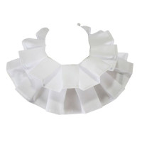 Женский винтажный хлопковый воротник с оборками, викторианский белый воротник с оборками, Прямая поставка