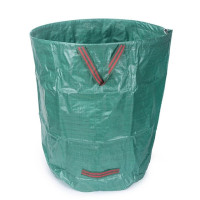 Вместительный садовый мешок, многоразовый мешок с листьями, стандартная мусорная корзина, Складной садовый контейнер для сбора мусора, сумка для хранения