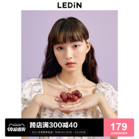 樂町芝芝萄萄洋裝夏季新款魚骨收腰初春法式茶歇碎花裙子吊帶裙