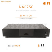 Усилитель мощности HIFI NAP250 на базе UK NAIM с защитой SPK 80 Вт + 80 Вт 8 Ом