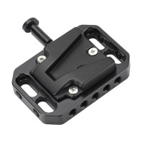 Адаптер CAMVATE Mini V с быстроразъемным креплением для розеток с 1/4 "-20 крепежными слотами для быстрого крепления/разборки