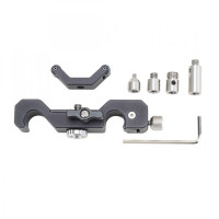 Опоры для линз NITZE 15 мм LWS-N04B с Y-образным кронштейном и удлинителем высотой 1/4 дюйма, 3/8 дюйма и м3