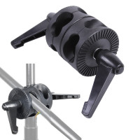 Поворотный кронштейн с двумя головками для студийной вспышки