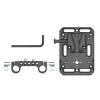 Адаптер для аккумулятора ZGCINE VR VR-01 V с зажимом 15 мм для камеры Sony Canon DSLR