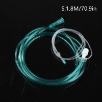 1 шт., одноразовая кислородная трубка из ПВХ, 1,8/2,5 м