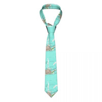 Галстук в винтажном стиле с картой Европы, картами старого мира, галстук на шею 8 см, Мужская Подарочная блузка, модный галстук