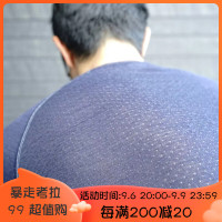 男美利奴羊毛速乾圓領短袖排汗透氣薄網眼T恤戶外跑步馬拉鬆強裝