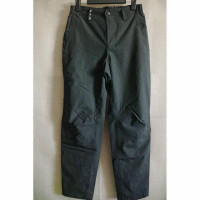 秋冬戶外男全壓膠兩層防水透氣衝鋒褲騎機車登山防風寬鬆滑雪褲