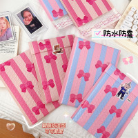 粉蓝色蝴蝶结气泡袋加厚快递袋包装袋批量打包袋可爱汽泡信封袋子