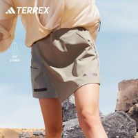 adidas TERREX官方旗艦店女款裙褲夏季新款戶外運動短褲IC1972