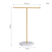 Металлическая подставка для ювелирных изделий, подвесная полка для сережек, браслетов, часов, маленькая легкая Подставка для ювелирных изделий, браслетов, держатель