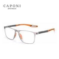 CAPONI Мужские спортивные очки, Прочная износостойкая Нескользящая оптическая оправа для велоспорта, J1019
