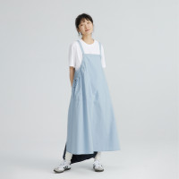 步履不停 日系簡約文藝復古棉質A字顯瘦背心吊帶裙抱嬰袋洋裝 女