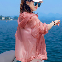 外貿尾單清倉國際品牌女裝防曬衣女款透氣夏季寬鬆大尺碼外套防曬服