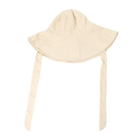 Панама с завязкой женская, складная пляжная Панама от солнца из хлопка и льна, с большими полями, в Корейском стиле, в японском стиле, весна-лето