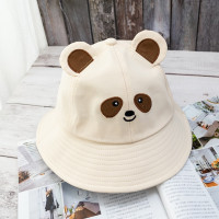Панама Женская весенне-летняя, шляпа с милыми медвежьими ушками в японском стиле, тонкая Студенческая Солнцезащитная шляпа от солнца