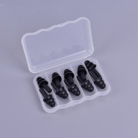 Заглушки для ушей силиконовые, водонепроницаемые, пылезащитные, 1/10/20 шт.