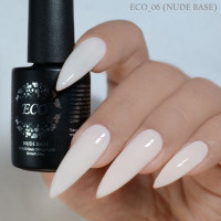 ECO Professional, Камуфлирующая база-нюд #006, Гель лак для ногтей (шеллак) 10 мл