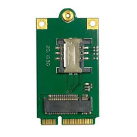 Адаптер Ngff M.2-Mini Pci-E, адаптер 4G 5G M.2-Pcie, со слотом для SIM-карты, для Φ DW5820E DW5816E EM7455