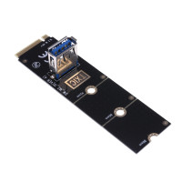 Переходник NGFF M.2 на USB 3,0 PCI Express, адаптер, расширитель графической видеокарты M2 на PCI-E PCIe X16, переходник для майнинга