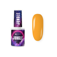 PASHE Гель лак Neon Jungle №11 Неоновый апельсиновый (9 мл) для ногтей оранжевый, желтый