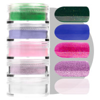 Irisk Professional Набор цветной акриловой пудры, 5 цветов в тубе, 25мл