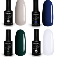 Ingarden Набор гель-лаков 11мл 4 шт Морозная хвоя