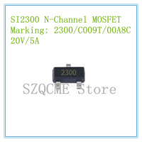 20 шт. SI2300 2300 C009T 00A8C 00A N-Channel MOSFET 20V 5A SOT-23 SMD