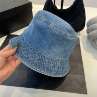 Джинсовая Панама Модная ретро трендовая летняя Рыбацкая шляпа мужские и женские уличные аксессуары пляжные шляпы YF0926