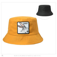 Панама Двусторонняя хлопковая для мужчин и женщин, шляпа от солнца, однотонная, летняя