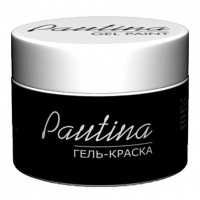 RuNail Professional Гель краска для ногтей Pautina паутина дизайн паутинка черный, 5 г