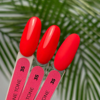 Gel Color One tone. Цветной гель лак для ногтей. Оттенок 35