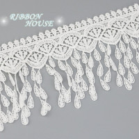 70 мм белый черный шелк Сетка кружево тканевые ленты отделка DIY Швейные материалы ручной работы для поделок 1 ярд