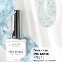 Runail Professional Гель лак для ногтей с поталью Milk Shake